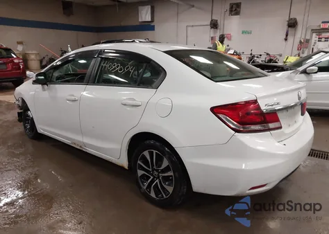 2013 Honda Civic Ex z USA, uszkodzony, nr VIN 19XFB2F89DE078884